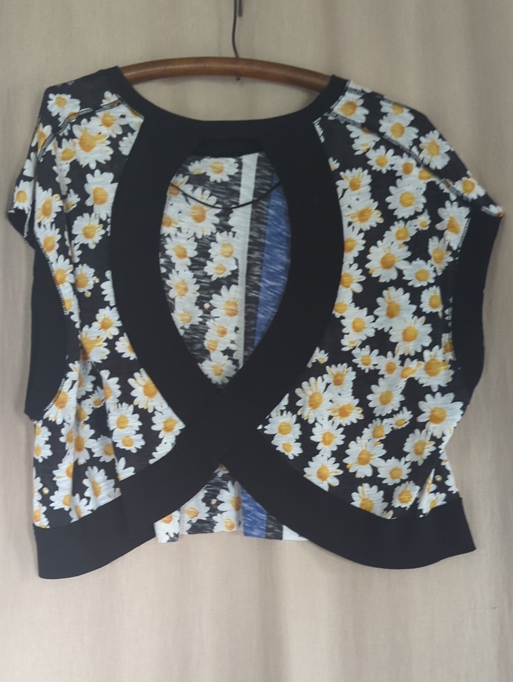 NWOT FP Movement My Time Tee Daisy Stripe Free People Top - Picture 6 of 8